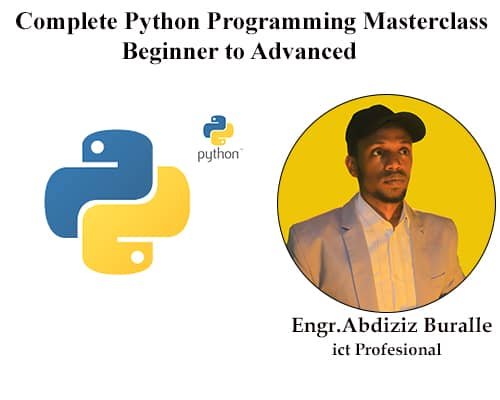 Complete Python Programming Master Class Beginner to advanced